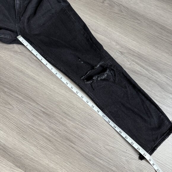 Abercrombie & Fitch The Mom High Rise Ripped Jeans Size 25 - Picture 8 of 9
